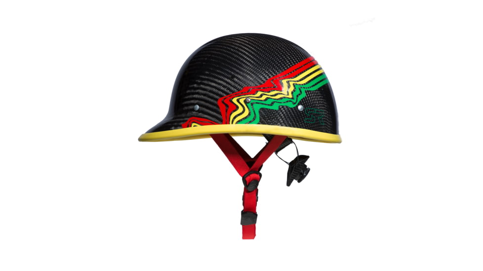 Shred Ready T-Dub  Helmet, Rasta, OS TDUBRASTA