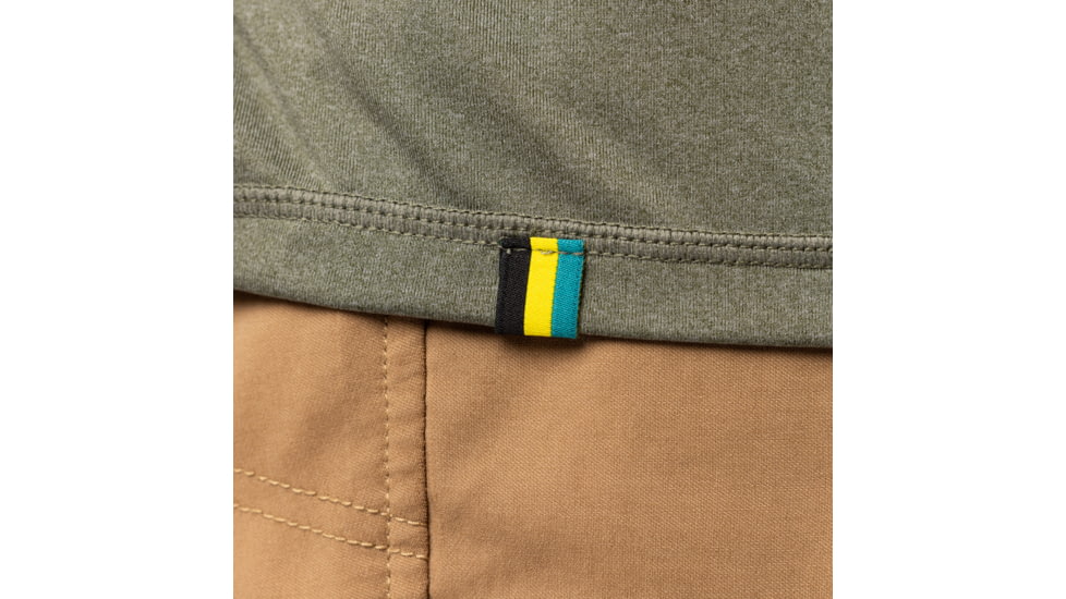 Sierra Designs Alpine Start Sun Hoodie - Mens, Burnt Olive Heather, Extra Large, 22436022BOH-XL