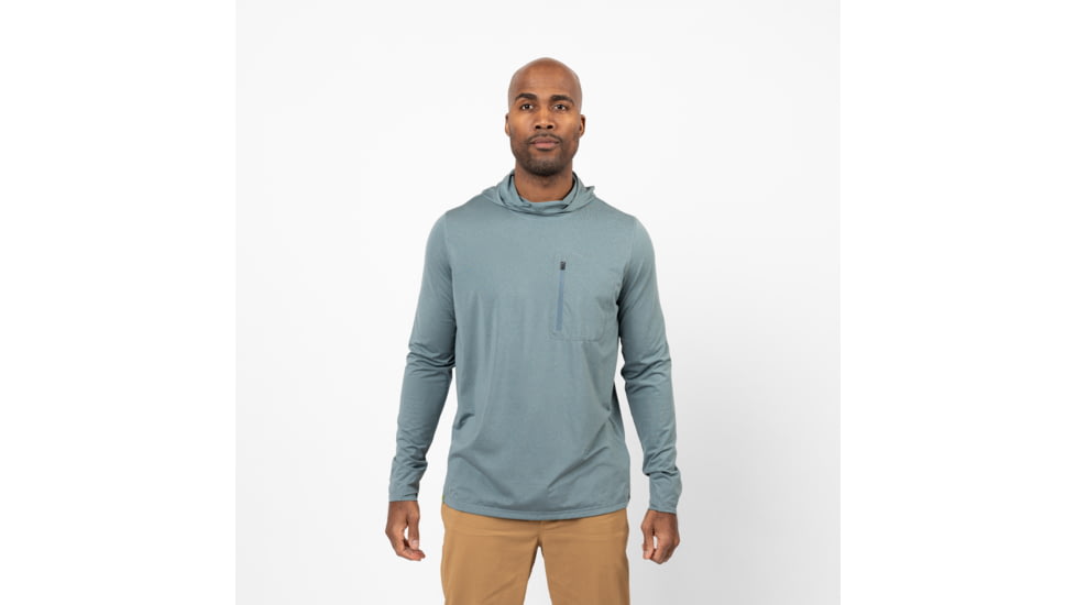 Sierra Designs Alpine Start Sun Hoodie - Mens, Tapestry Heather, Extra Large, 22436022LTP-XL