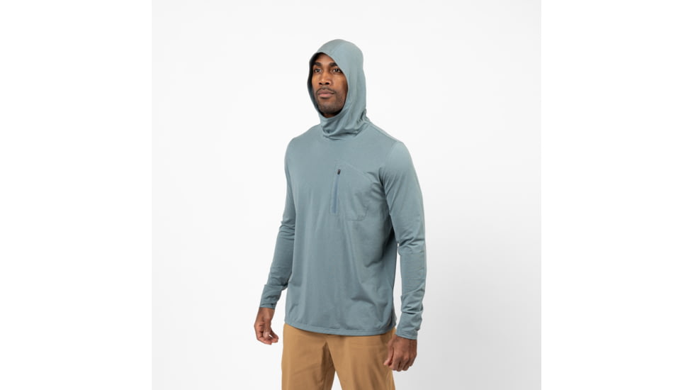 Sierra Designs Alpine Start Sun Hoodie - Mens, Tapestry Heather, Extra Large, 22436022LTP-XL