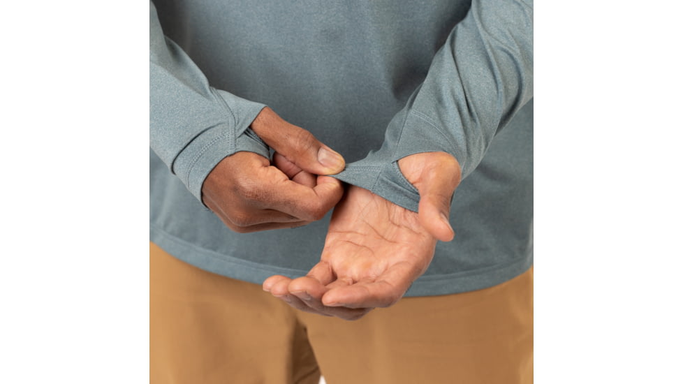 Sierra Designs Alpine Start Sun Hoodie - Mens, Tapestry Heather, Extra Large, 22436022LTP-XL