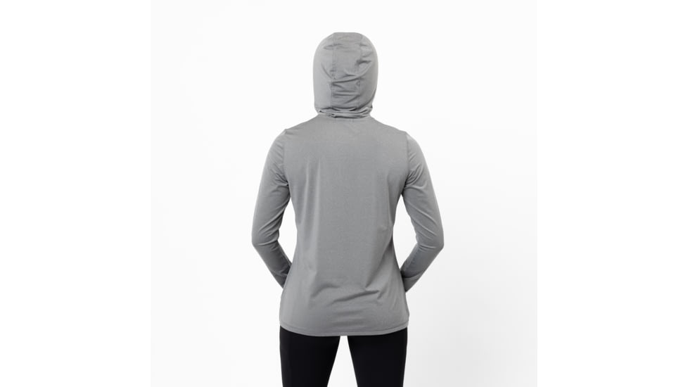 Sierra Designs Alpine Start Sun Hoodie - Womens, Ultimate Grey Heather, Large, 33436022UG-LG