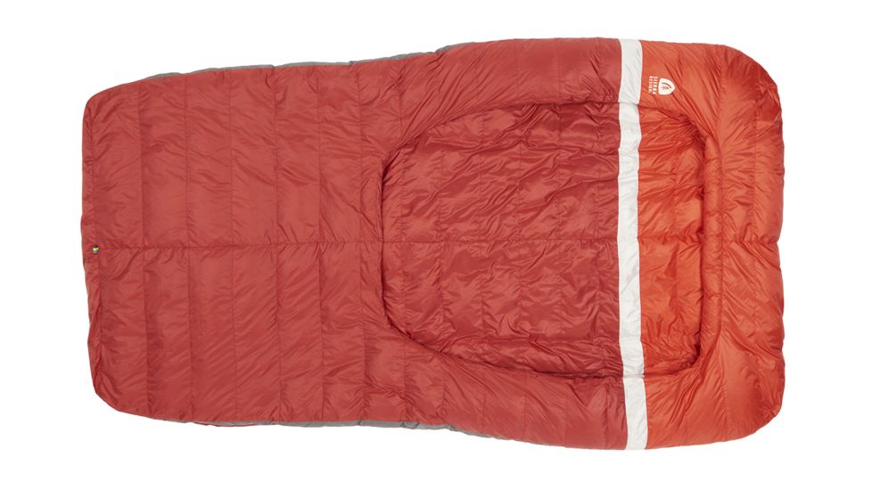Sierra Designs Backcountry Bed Duo 700 Dridown 20 Deg Reg, Red, 70606318R
