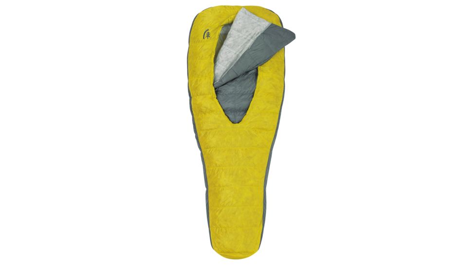 Sierra Designs Backcountry Bed Elite 850 - 2 Season Sleeping Bag-Yellow-Long