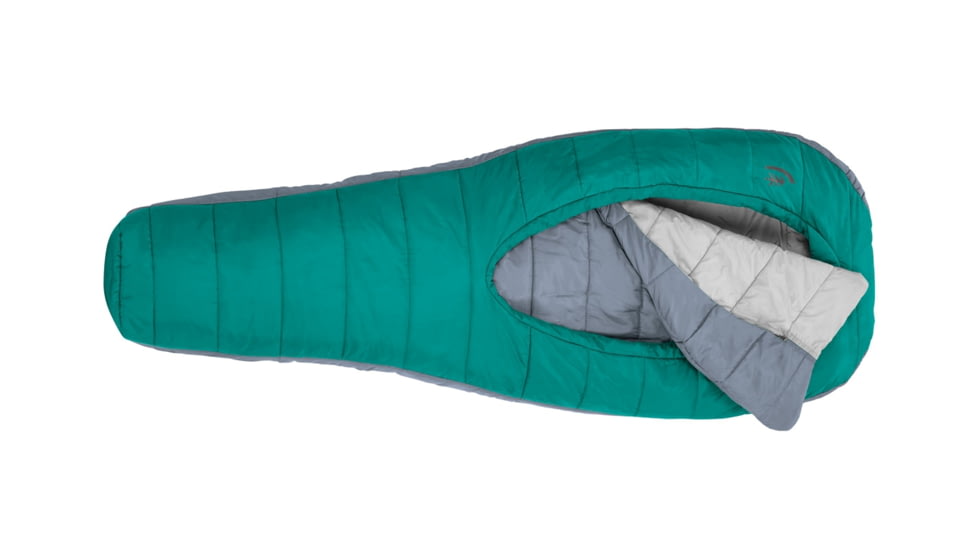 Sierra Designs Backcountry Bed Synthetic - 1.5 Season Sleeping Bag - Womens-Pool Green