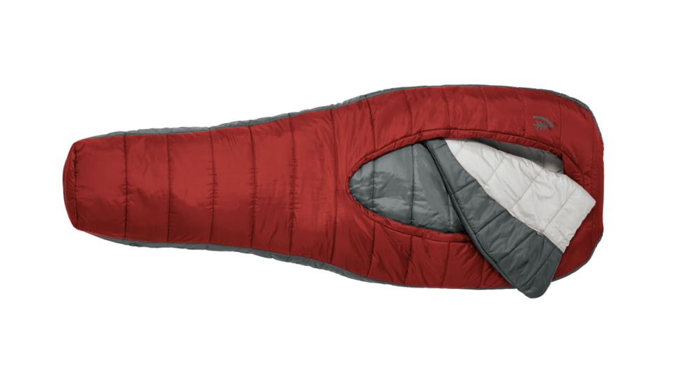 Sierra Designs Backcountry Bed Synthetic - 2.5 Season Sleeping Bag-Red Dahlia-Regular