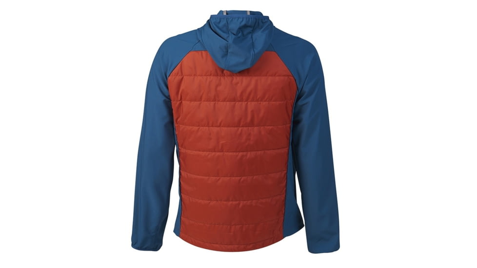 Sierra Designs Borrego Hybrid Jacket - Mens, Bering Blue/Brick, Small, 22595520BER-SM