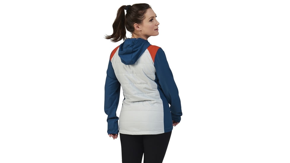 Sierra Designs Borrego Hybrid Jacket - Womens, Bering Blue/Ice Blue, Extra Large, 33595520BER-XL