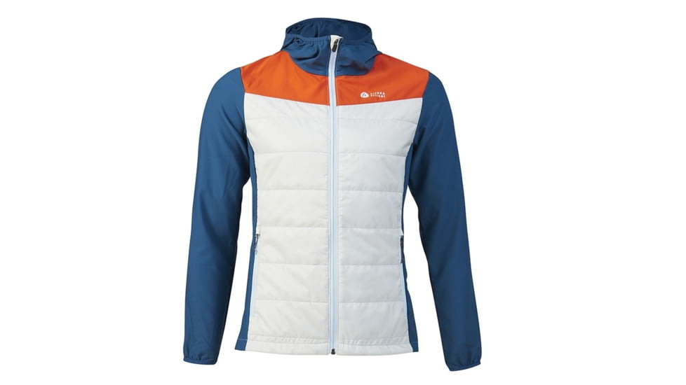 Sierra Designs Borrego Hybrid Jacket - Womens, Bering Blue/Ice Blue, Extra Large, 33595520BER-XL