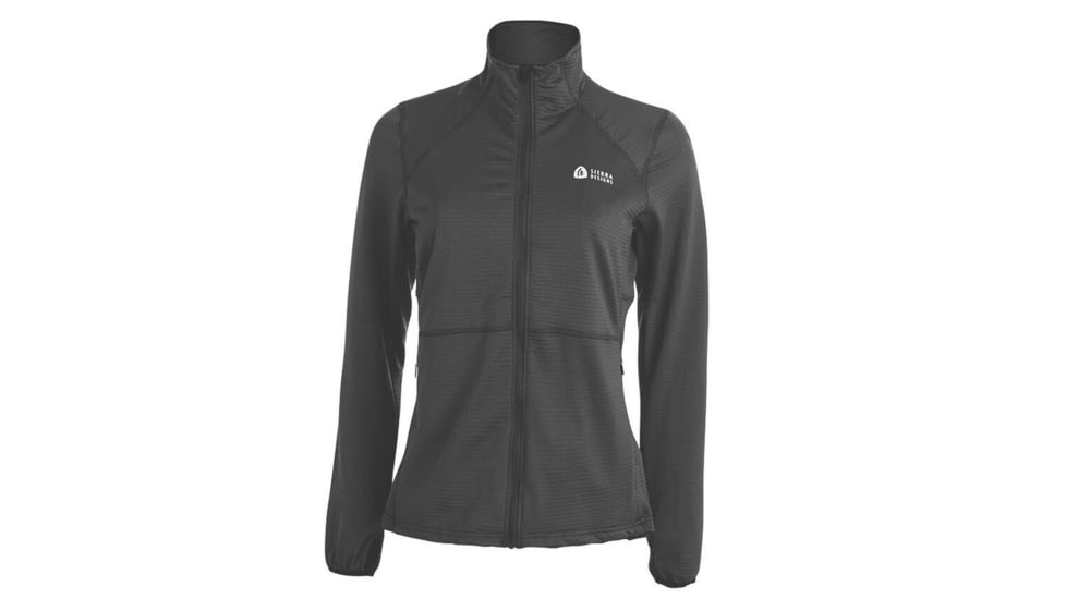 Sierra Designs Cold Canyon Full-Zip Fleece - Womens, Black/Black, Extra Small, 35595019BK-XS