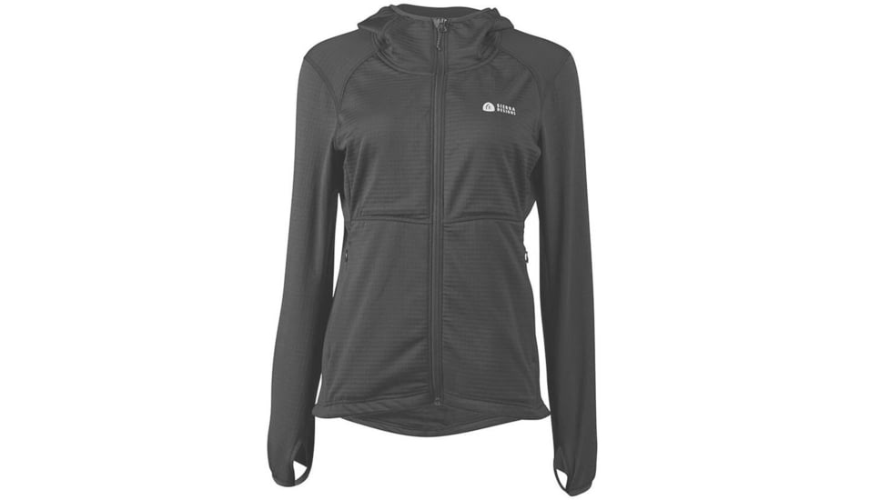 Sierra Designs Cold Canyon Hoodie - Womens, Black, Small, 33595320BK-SM