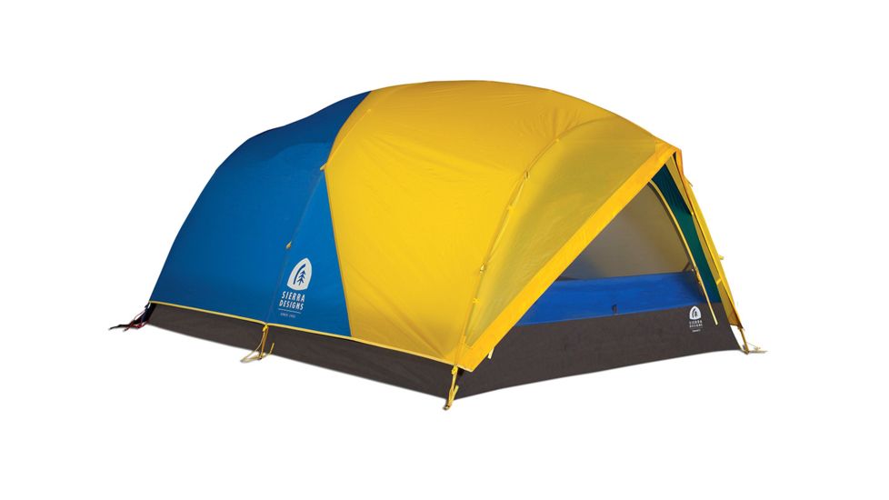 Sierra Designs Convert 3 Tent - 3 Person, 4 Season-Yellow/Blue