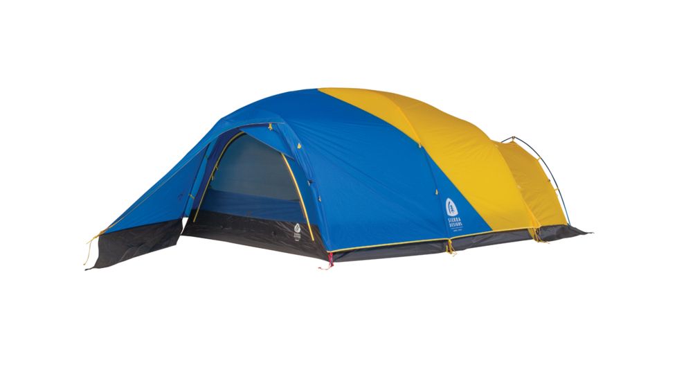 Sierra Designs Convert 3 Tent - 3 Person, 4 Season-Yellow/Blue