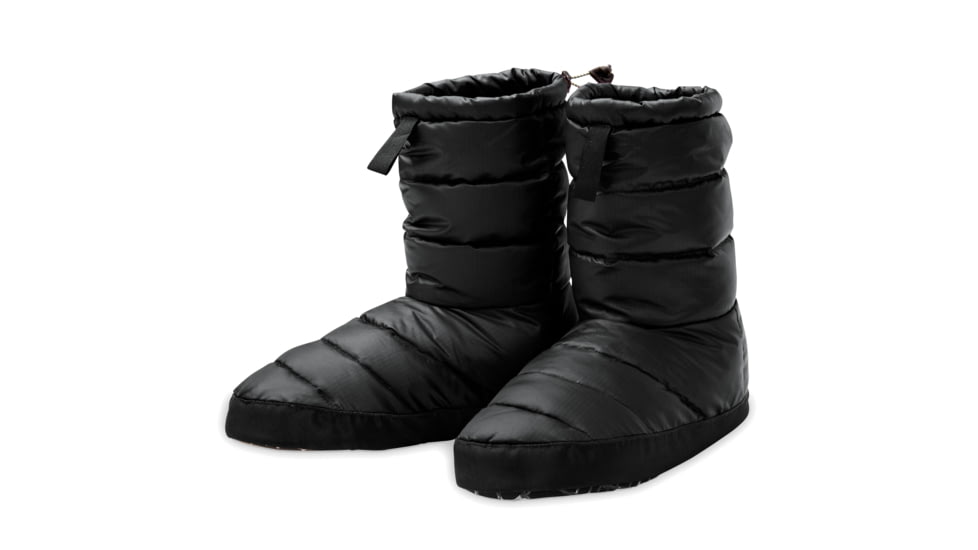 Sierra Designs Down Bootie, Black/Black, Small, 44594820TPT-SM