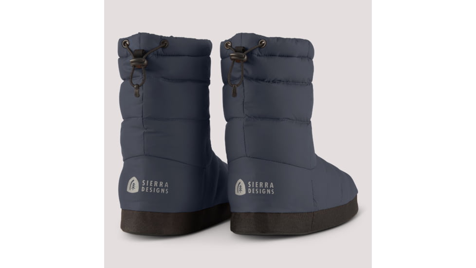 Sierra Designs Down Bootie, Navy, Large, 44594823NV-LG