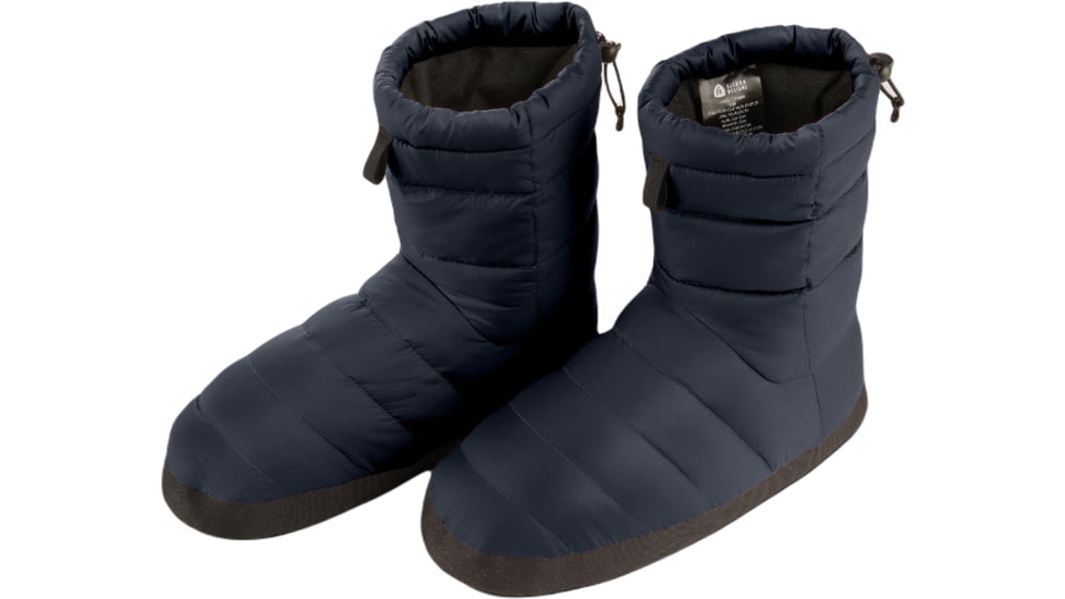 Sierra Designs Down Bootie, Navy, Large, 44594823NV-LG