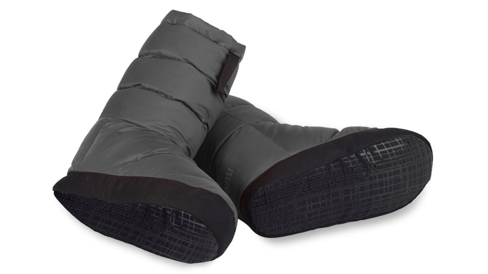 Sierra Designs Dridown Bootie, Grey, Large, 44594820GY-LG