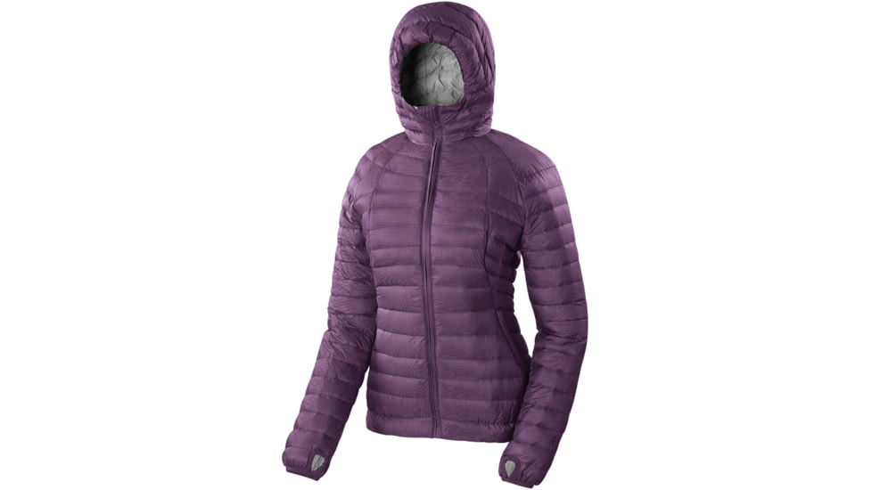 Sierra Designs Elite Dridown Hoody - Womens-Purple-Large
