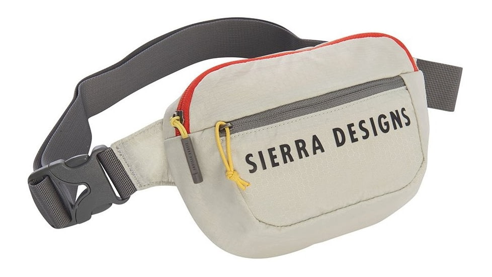 Sierra Designs Fanny Pack, Birch/Red, 2L, 80711420BIRR