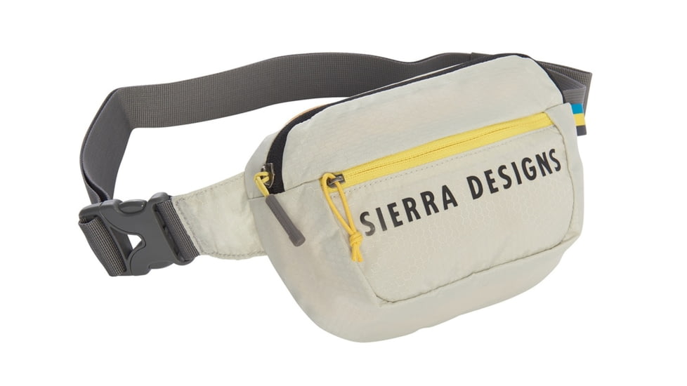 Sierra Designs Fanny Pack, Birch/Yellow, 2L, 80711420BIRY