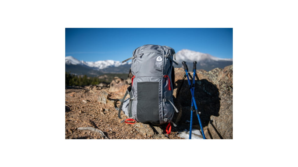 Sierra Designs Flex Trail 40-60 L Backpack, Dove/Peat, 80710623WD