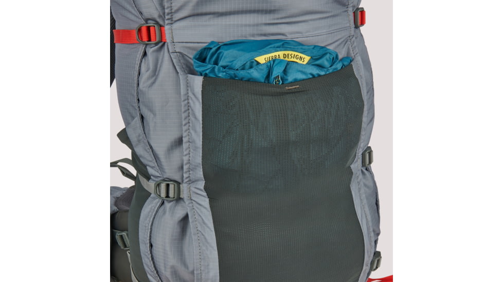 Sierra Designs Flex Trail 40-60 L Backpack, Dove/Peat, 80710623WD