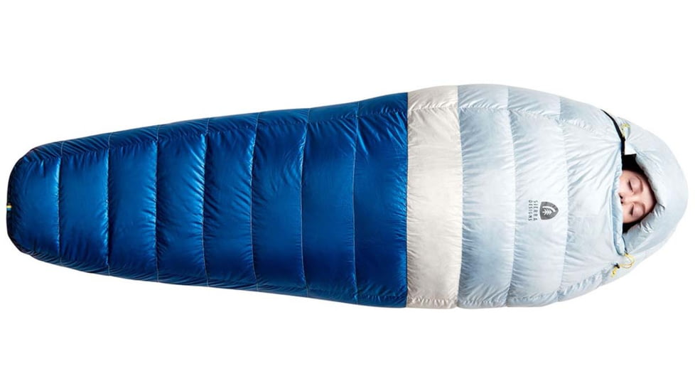 Sierra Designs Get Down 550F 20 Deg Sleeping Bag - Womens, Blue, Regular, 70614621R