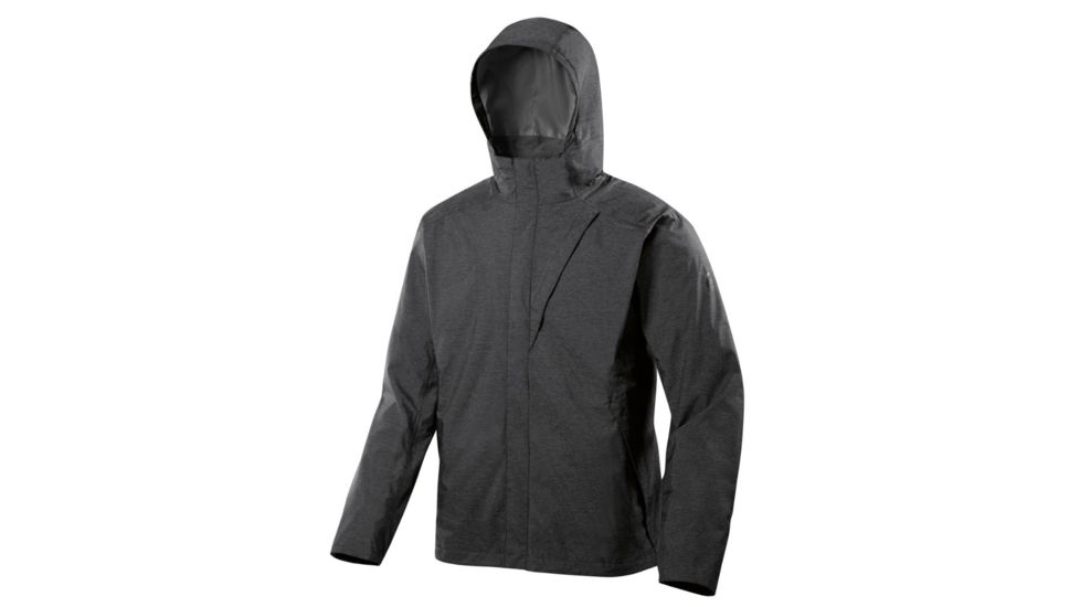 Hurricane Jacket - Mens-Black Heather-Large