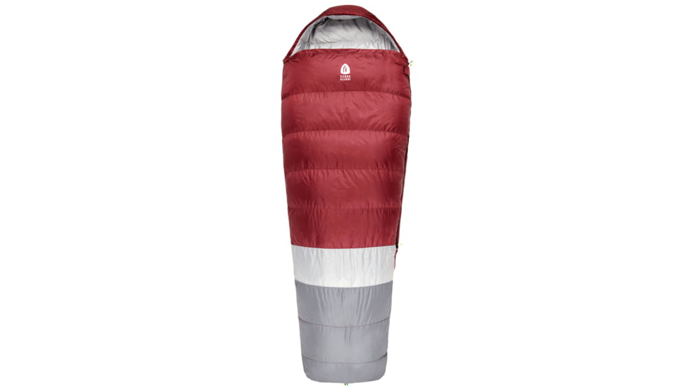 Sierra Designs Indy Pass Down 30 Deg Sleeping Bag, 80in, 70620722