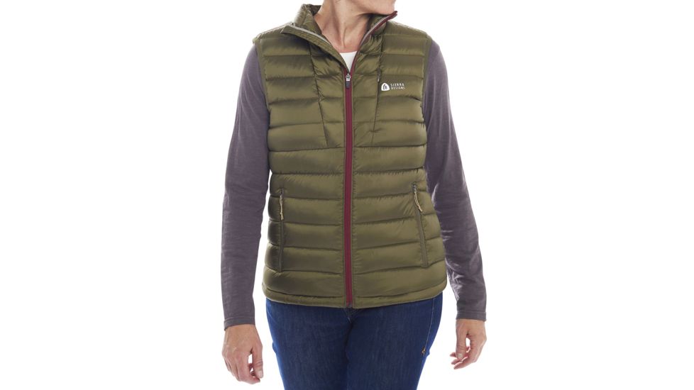Sierra Designs Joshua Vest-Women's, Olive/Grey, XL 3551718OV-XL