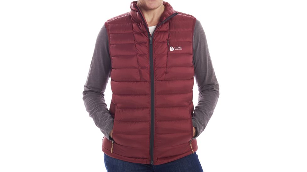 Sierra Designs Joshua Vest-Women's, Wine/Black, XS 3551718WN-XS