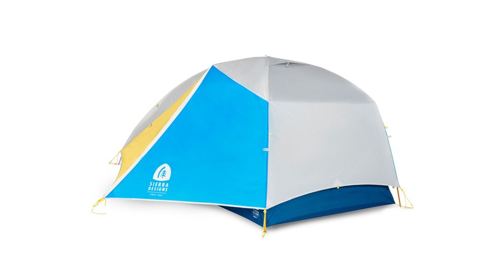 Sierra Designs Meteor 2 Tent - 2 Person, 3 Season-Blue/Yellow