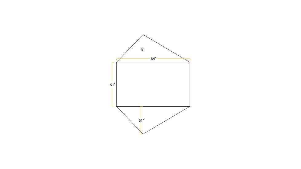 Sierra Designs Meteor 2 Tent - 2 Person, 3 Season-Blue/Yellow