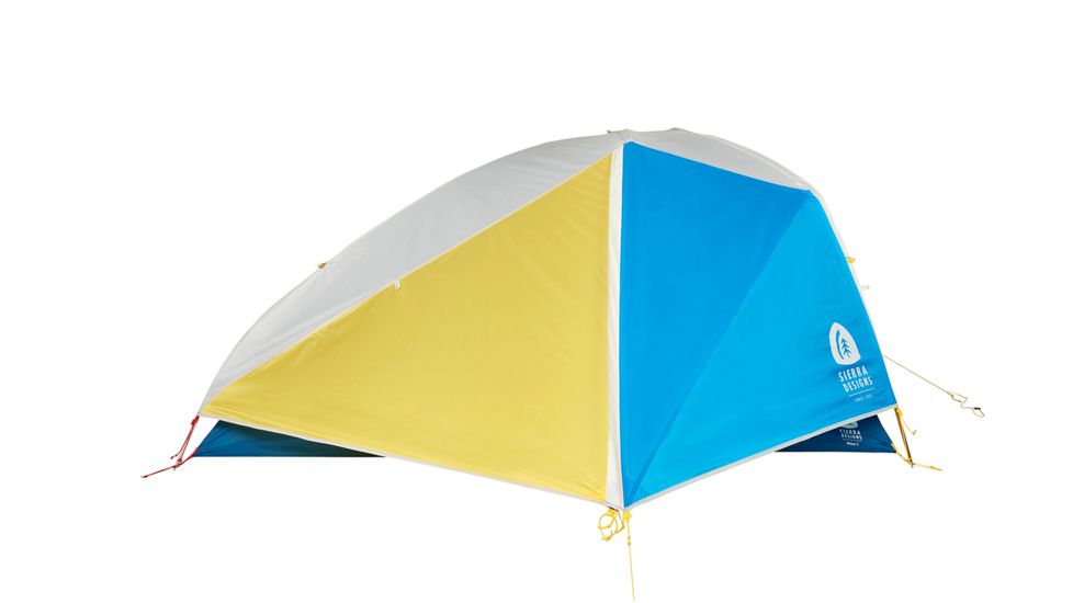 Sierra Designs Meteor 3 Tent - 3 Person, 3 Seasons-Blue/Yellow