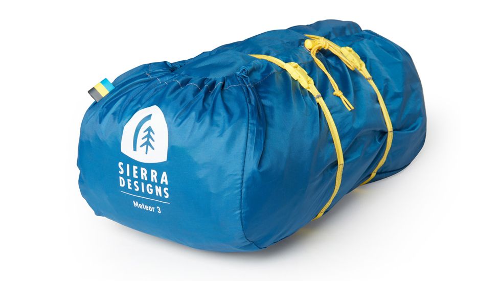 Sierra Designs Meteor 3 Tent - 3 Person, 3 Seasons-Blue/Yellow