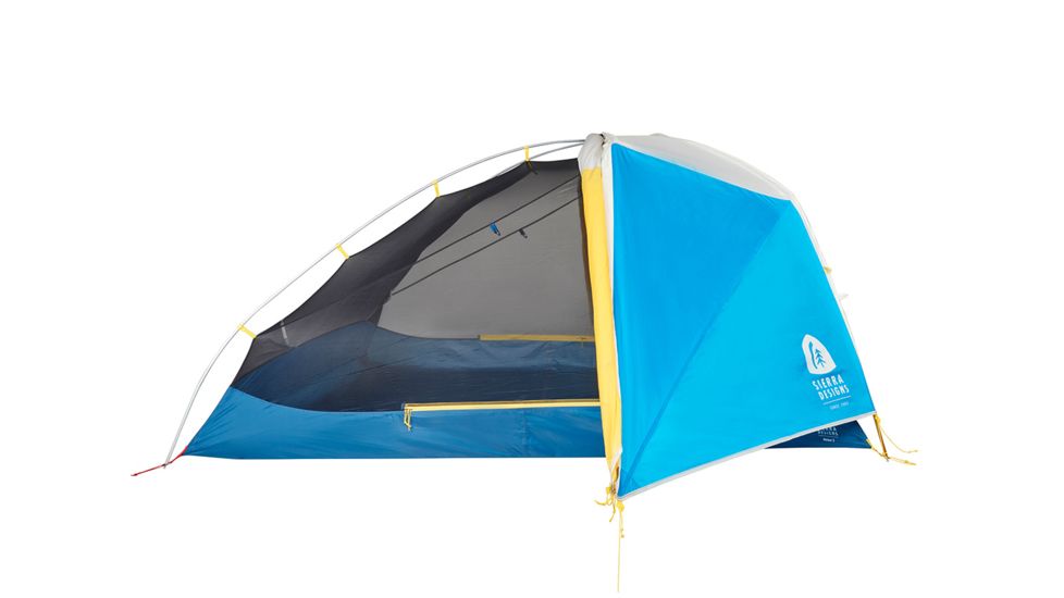 Sierra Designs Meteor 3 Tent - 3 Person, 3 Seasons-Blue/Yellow