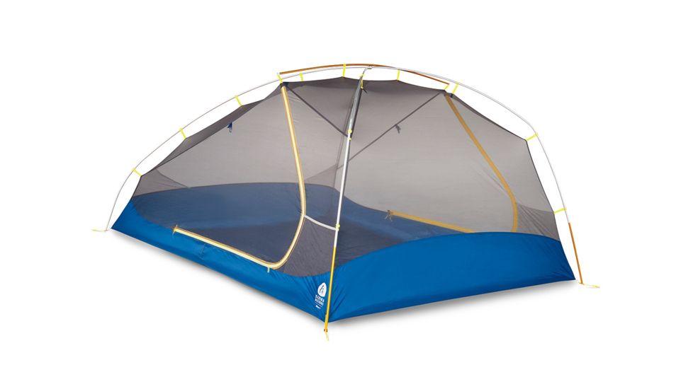 Sierra Designs Meteor 3 Tent - 3 Person, 3 Seasons-Blue/Yellow