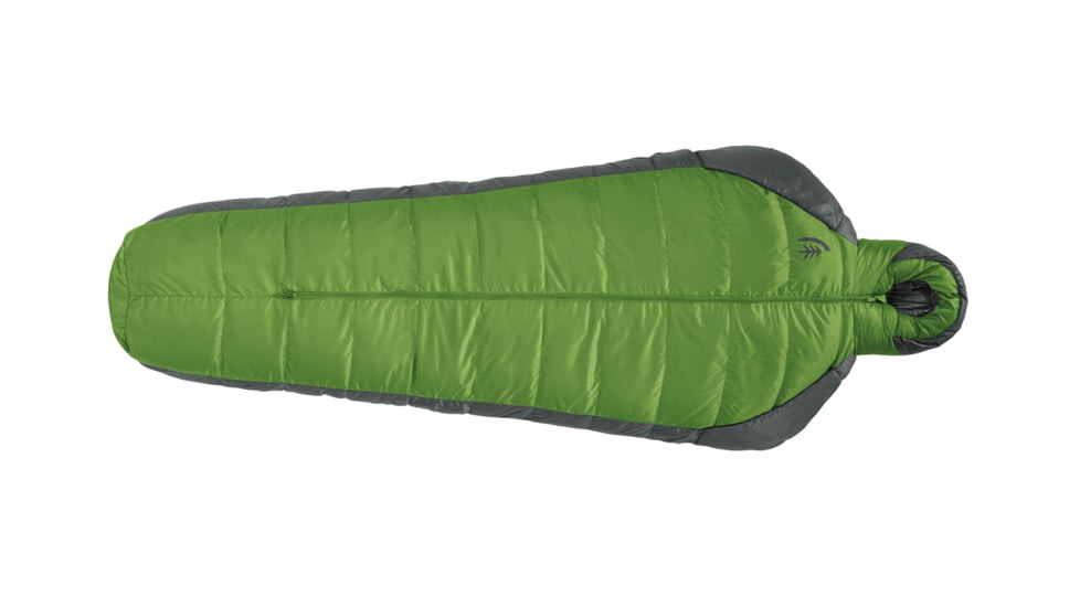 Sierra Designs Mobile Mummy 600 - 3 Season Sleeping Bag-Piquant Green-Long