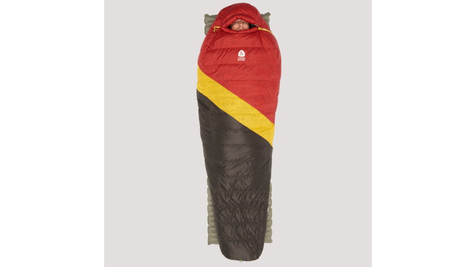 Sierra Designs Nitro 800F 20 Degrees Sleeping Bag, Regular, 70604323R
