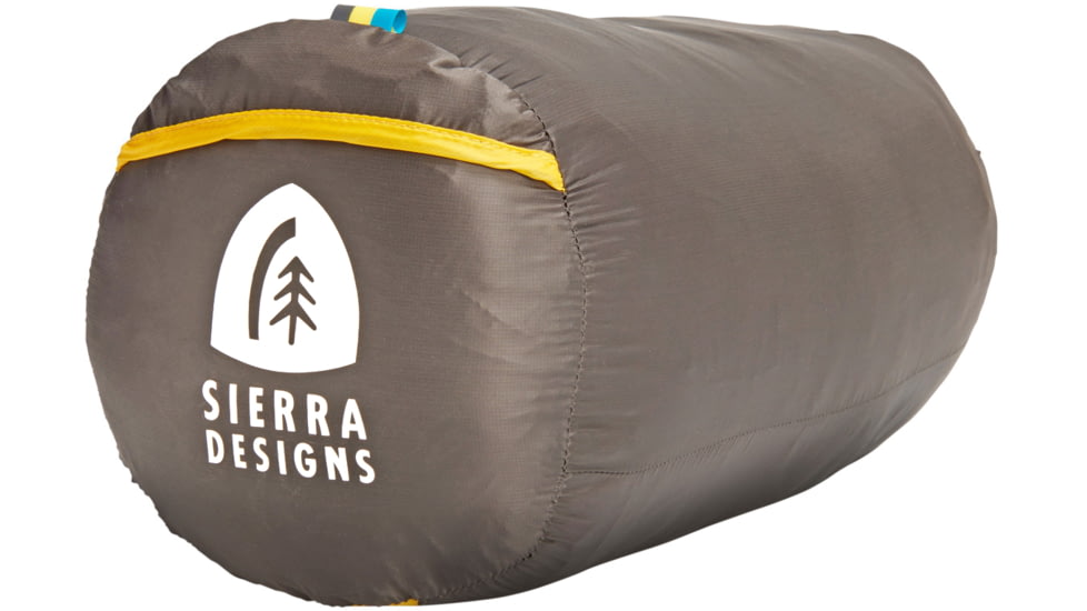 Sierra Designs Nitro 800F 20 Degrees Sleeping Bag - Womens, Purple/Yellow/Black, Regular, 70604424R