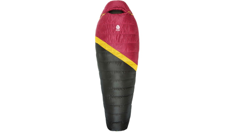 Sierra Designs Nitro 800F 20 Degrees Sleeping Bag - Womens, Purple/Yellow/Black, Regular, 70604424R