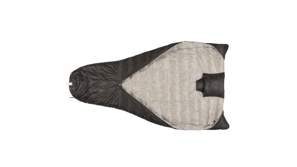 Sierra Designs Nitro Quilt 800F 20 Deg, Red, Yellow, Peat, REG, 80710519R