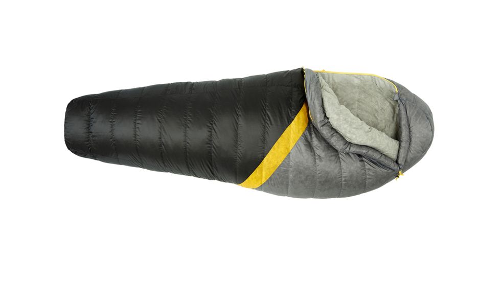 Sierra Designs Nitro UL 0 Sleeping Bag 800 DriDown - Women's-Light Grey/Light Blue-Regular