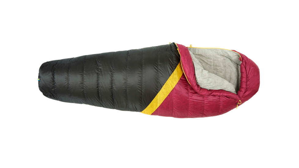 Sierra Designs Nitro UL 20 Sleeping Bag 800 DriDown - Women's-Sangria/Yellow/Peat-Regular