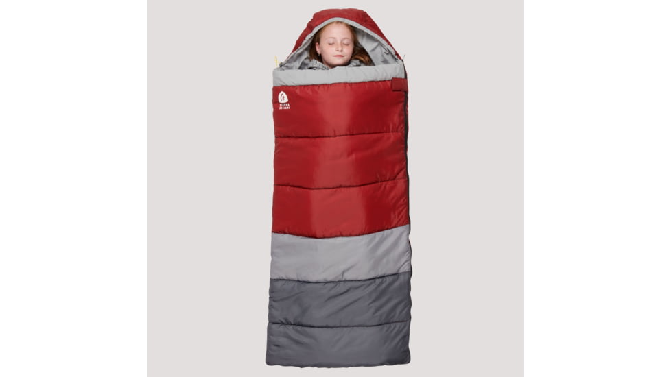 Sierra Designs Pika Youth 40 Deg Sleeping Bag, 60in, 77618722