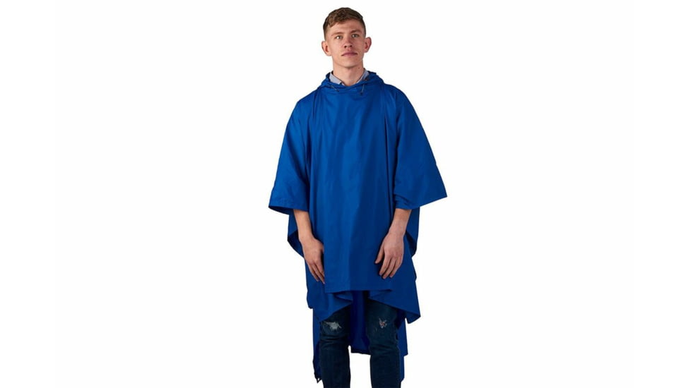 Sierra Designs Poncho, True Blue, Small/Medium, 4593320TB-S/M