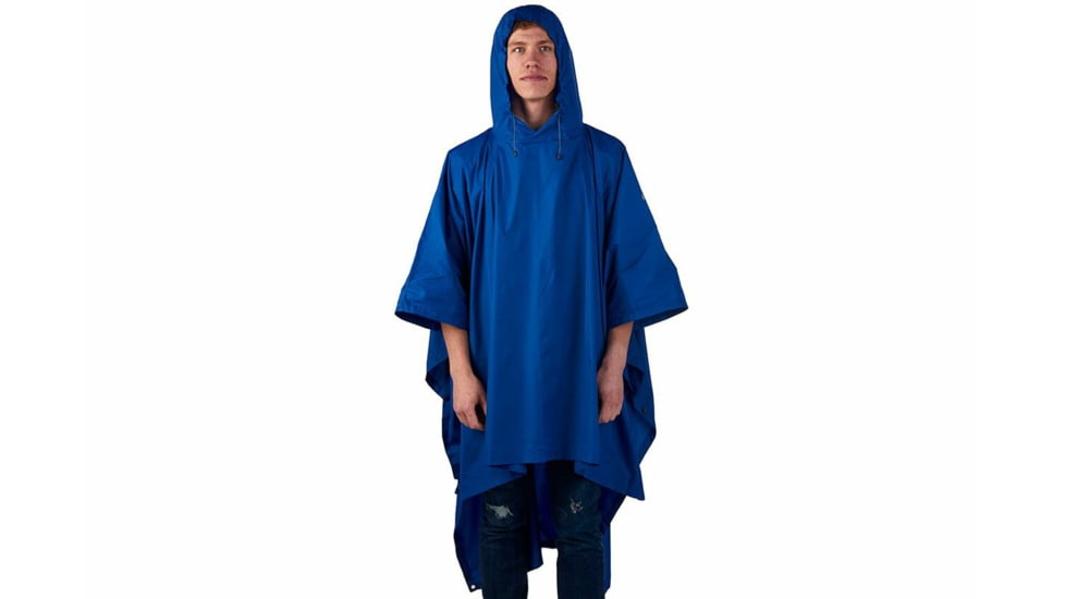 Sierra Designs Poncho, True Blue, Small/Medium, 4593320TB-S/M