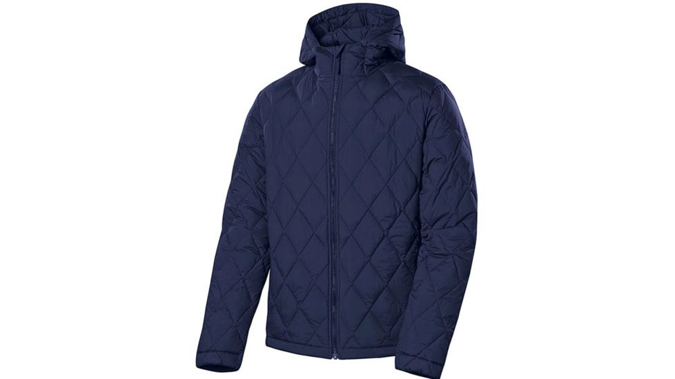 Sierra Designs Stretch DriDown Hoody - Men's-Navy-Medium