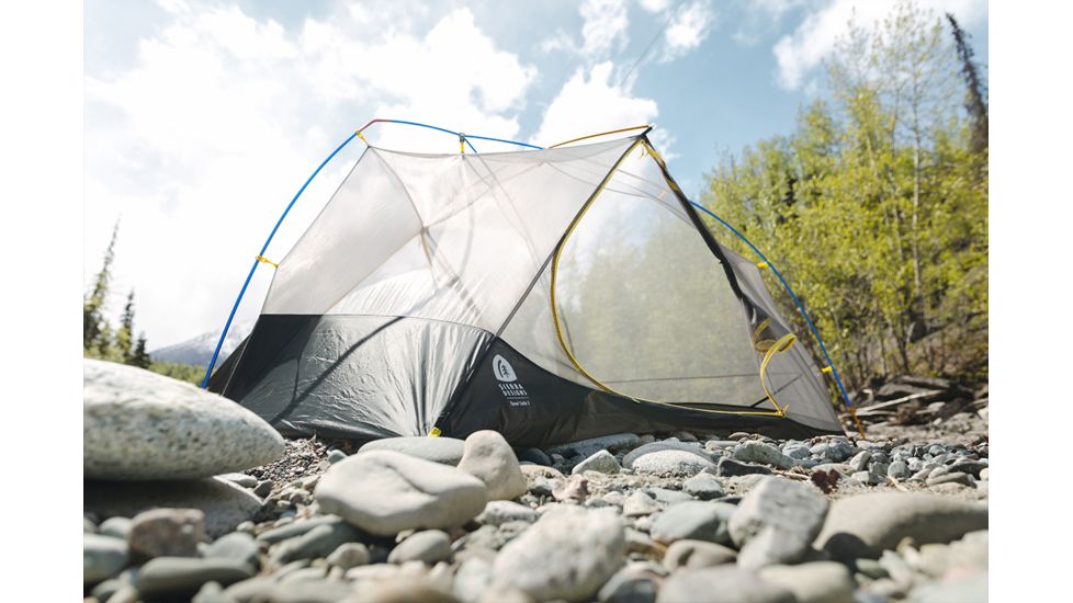 Sierra Designs Sweet Suite FL 3 Tent - 3 Person, 3 Season-Yellow/Blue
