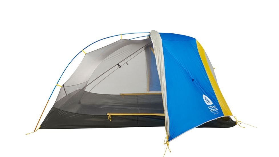 Sierra Designs Sweet Suite FL 3 Tent - 3 Person, 3 Season-Yellow/Blue
